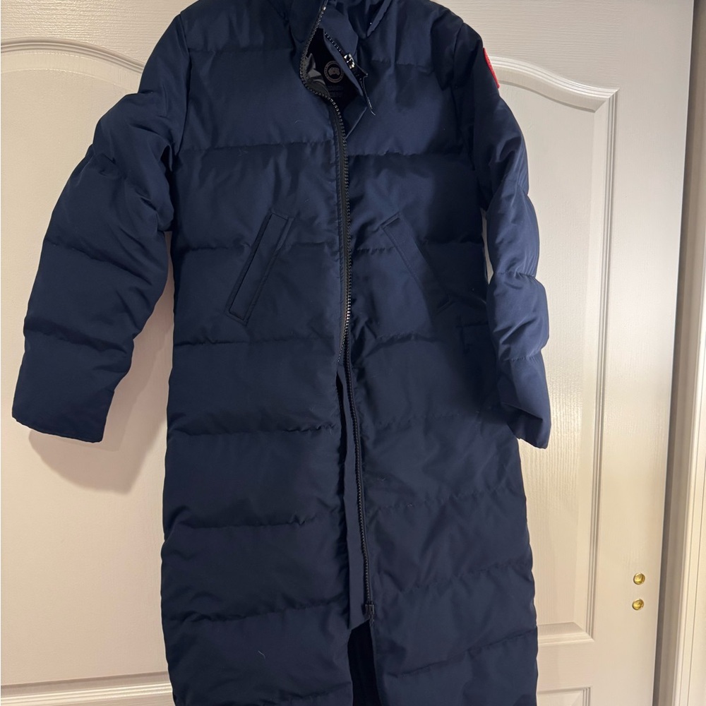 Canada Goose Mystique Atlantic Blue Jacket XL with fur hood